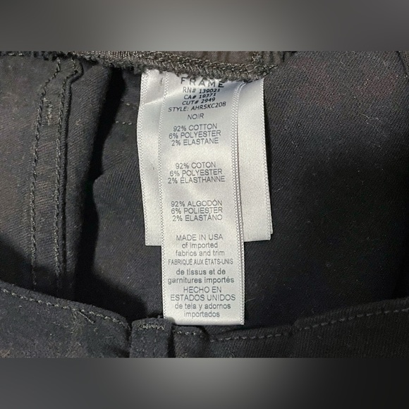 Frame Ali High Rise Cigarette Jeans - Picture 14 of 15